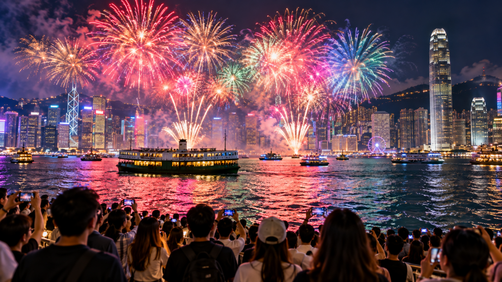2026香港国庆烟花攻略：观赏位置、免费活动与看完返程安排